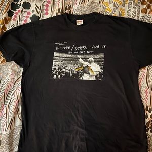 Supreme Antihero Pope Tee Black SS16 Sz XL OFFERS